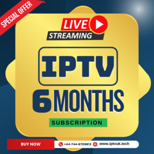 6-Month IPTV Subscription