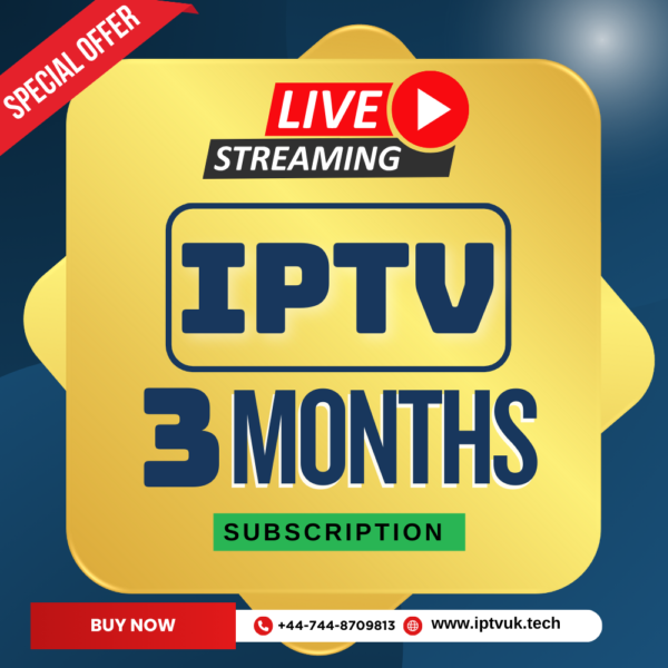 6 Month IPTV Subscription